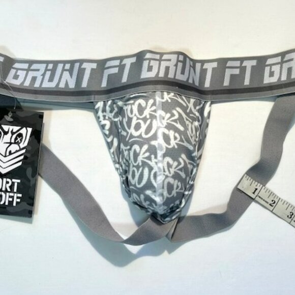 "FORT TROFF" Size "XL" Grunt Graffiti MESH Athletic Supporter/Jockstrap - Picture 5 of 10